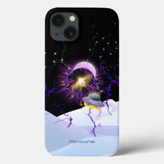 Måne Star Sown Ligcape Alien Spaceship Modern