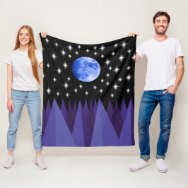 Måne Starlight Fleece Blanket