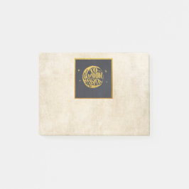 Måne & Stars - Affektionärt tal Post-it Block