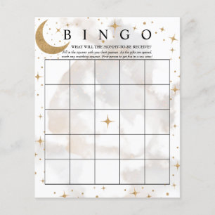 Måne Stars   Bingo   Spel för babyskor