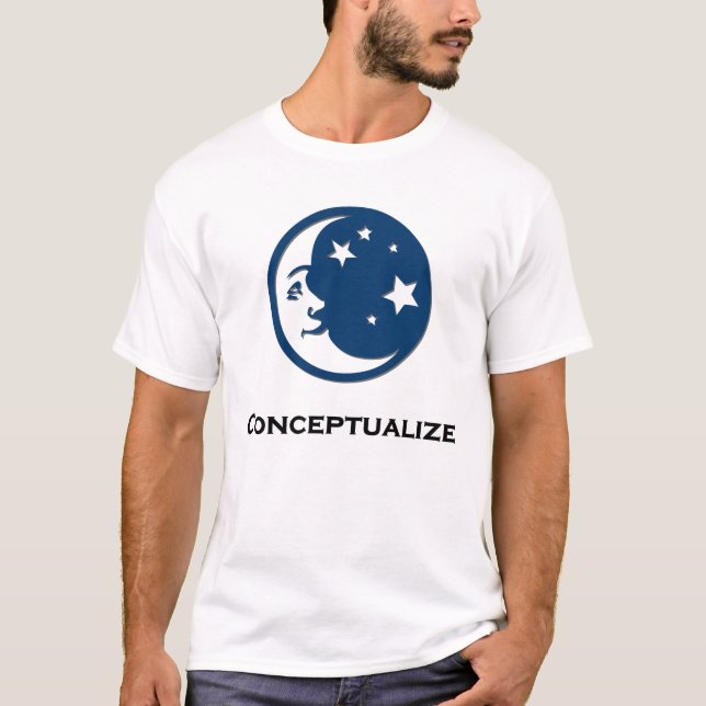 Måne Stars Conceptualize T-shirt (Framsida)