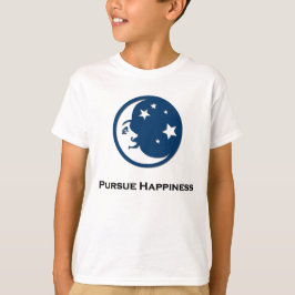 Måne Stars fortsätter lycka Tee Shirt