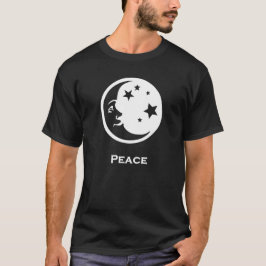 Måne Stars Peace T Shirt
