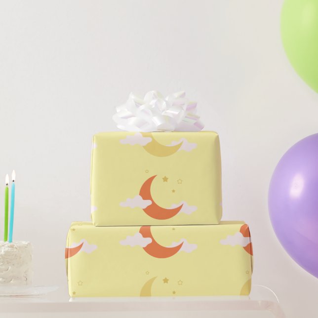 Måne & Stars Presentpapper (Festgåvor)