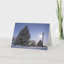 Måne Stiga upp Helgkort