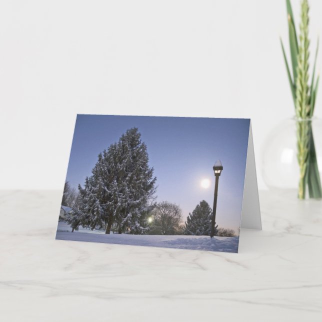 Måne Stiga upp Helgkort (Framsida)