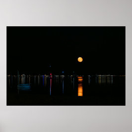 Måne stiga upp poster