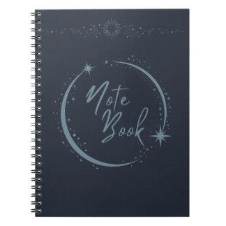 Måne & Stjärnor Anteckningsbok | Celestial Journal