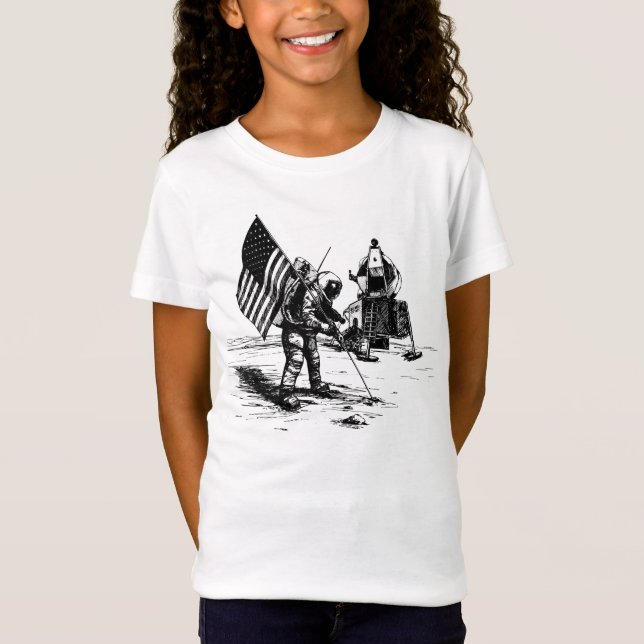 Måne T Shirt (Framsida)