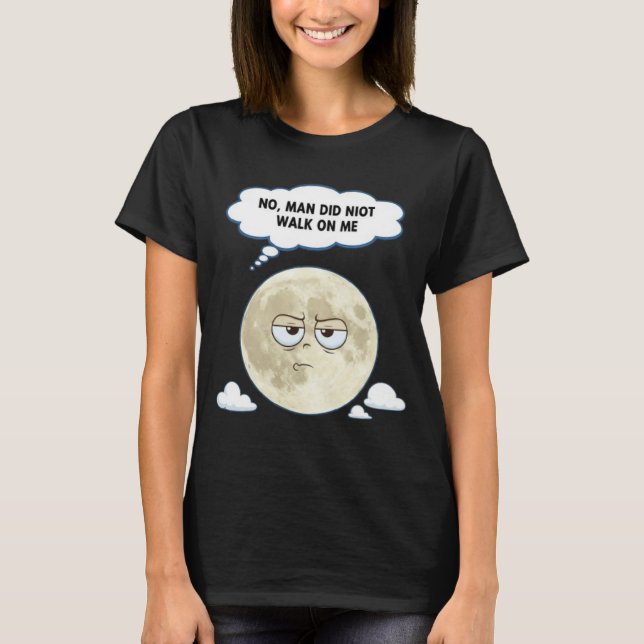 måne t shirt (Framsida)
