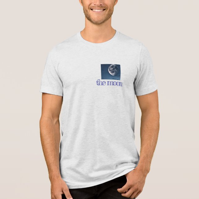 måne t shirt (Framsida)