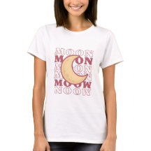 MÅNE T-shirt för kvinnor