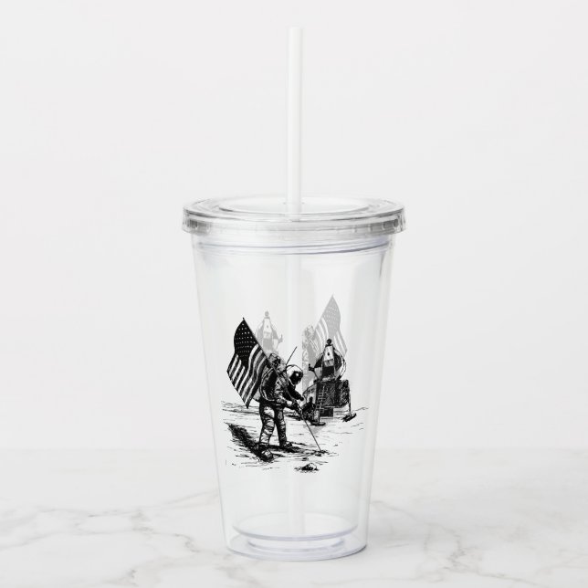 Måne Take Away Mugg (Framsida)