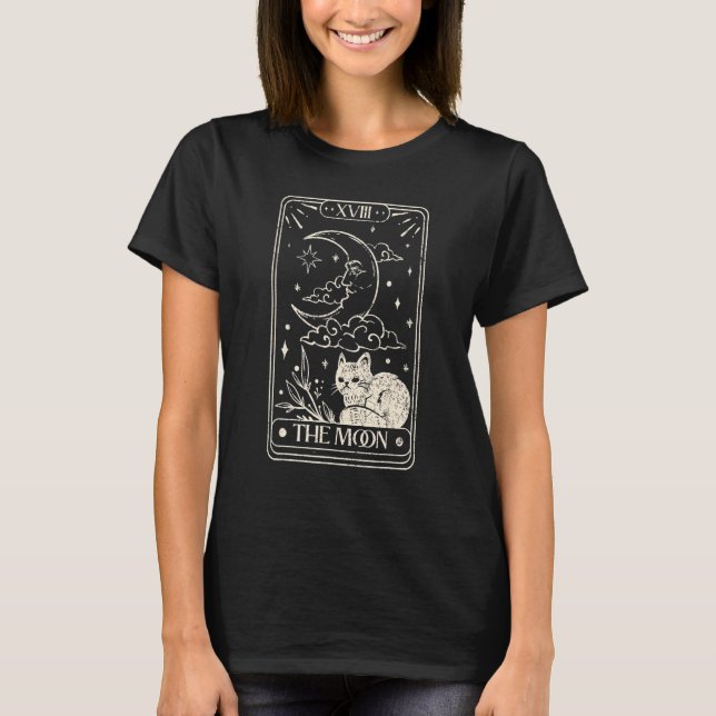 Måne Tarot T Shirt (Framsida)
