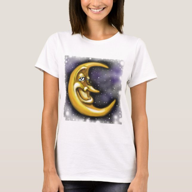 Måne Tee Shirt (Framsida)