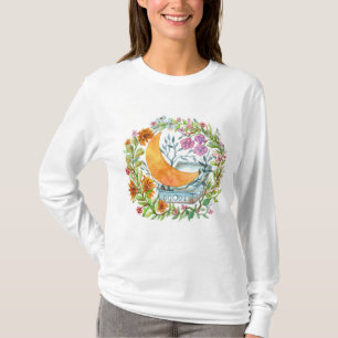Måne ut ur boxen t shirt