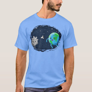 Måne, utforskningsområde för landningsrymden Astro T Shirt