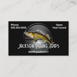 Måne Vatten & Walleye Pike Visitkort