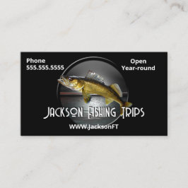 Måne Vatten & Walleye Pike Visitkort