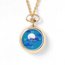 Måne vid Tidigt Dusk