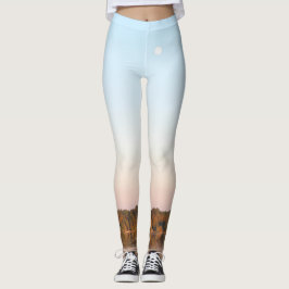 Måne vid Vatten Leggings