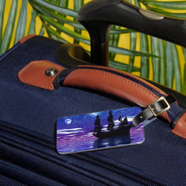 Måne Voyager Luggage Tag Bagagebricka (Framsida Insitu 3)