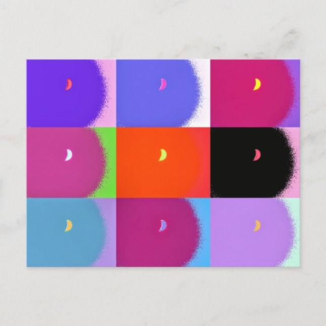 MÅNE VYKORT (Framsida)