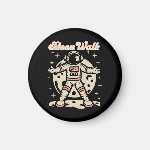 Måne Walk Astronout Magnet