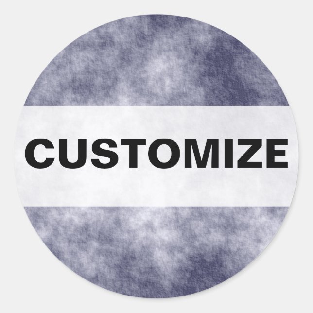 Måne Walk Runt Klistermärke (Framsida)