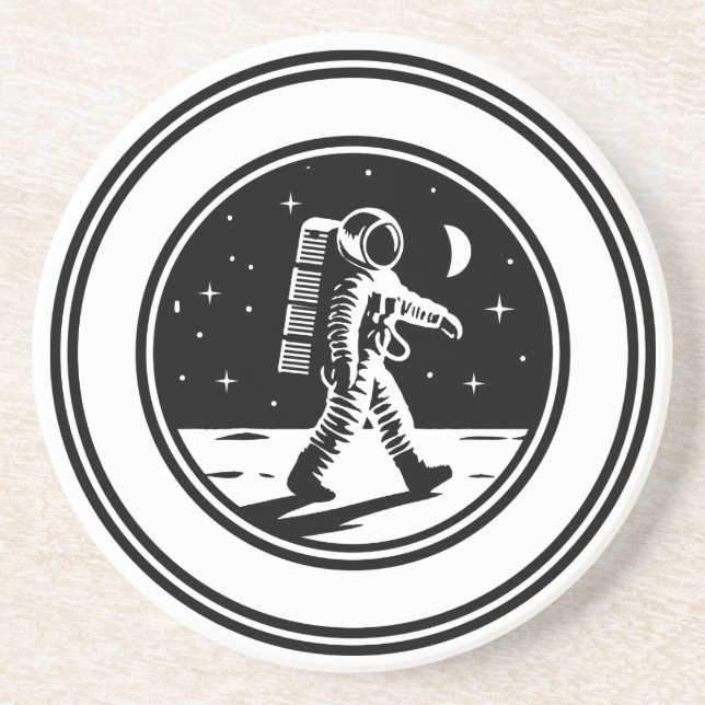 Måne Walking Underlägg (Framsidan)