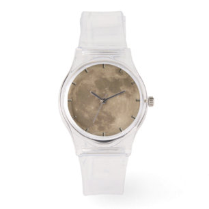 Måne Watch Full Moon Wrist Astronomigåvor Armbandsur