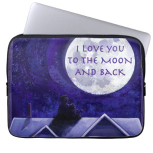 Måne Watch Laptop Sleeve