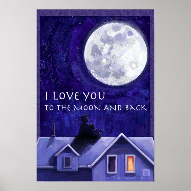 Måne Watch Poster (Framsidan)