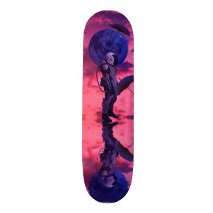 Måne Weather Mini Skateboard Bräda 18,5 Cm