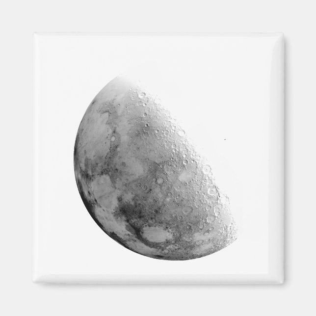 Måne White Magnet (Framsidan)