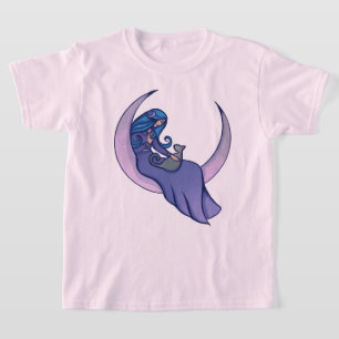 Måne Witch MoonChild Pagan Wicca Art T Shirt