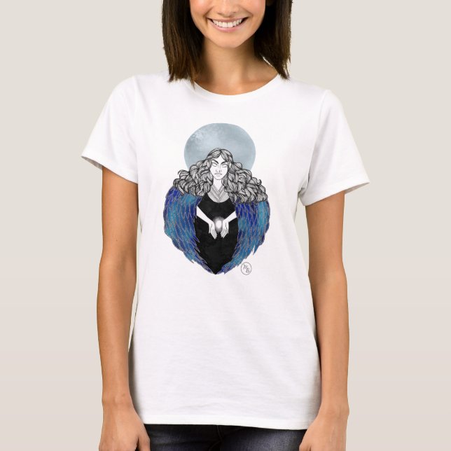 Måne Witch T Shirt (Framsida)