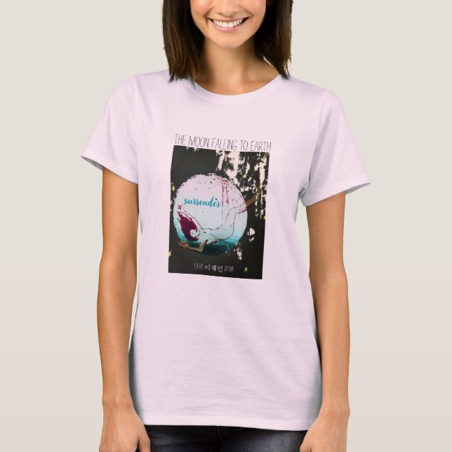 Måne Woman Art T-Shirt (Framsida)