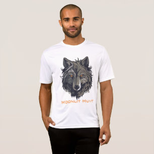 Månebelyst jakt t shirt