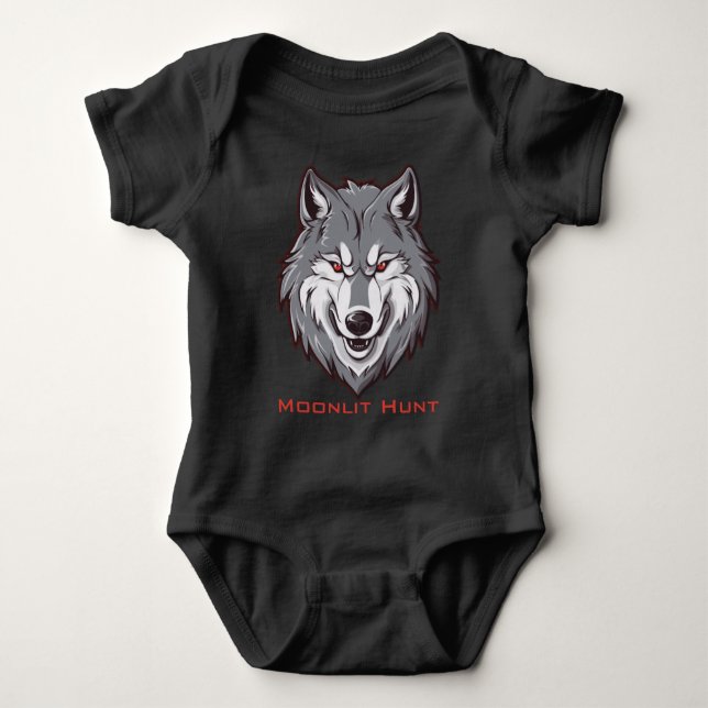 Månebelyst jakt t shirt (Framsida)