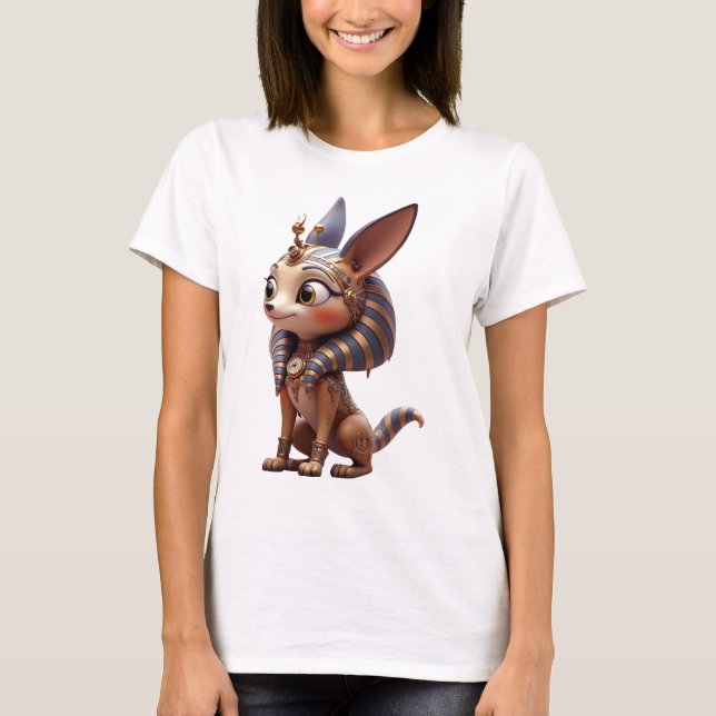 Månebelyst väktare av de gamla sanddynerna. t shirt (Framsida)