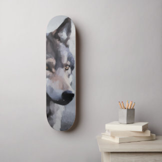 Månebelyst vaktpost mini skateboard bräda 18,5 cm