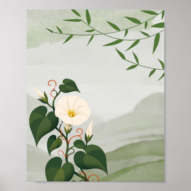 Måneblomma  poster (Framsidan)