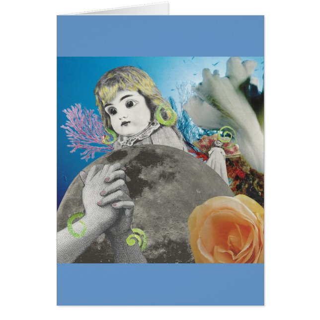 Månebön Hälsningskort (Framsidan)