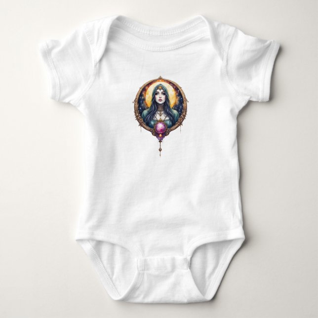Månebunden Drömförvarare – Nattens Väktare. T Shirt (Framsida)