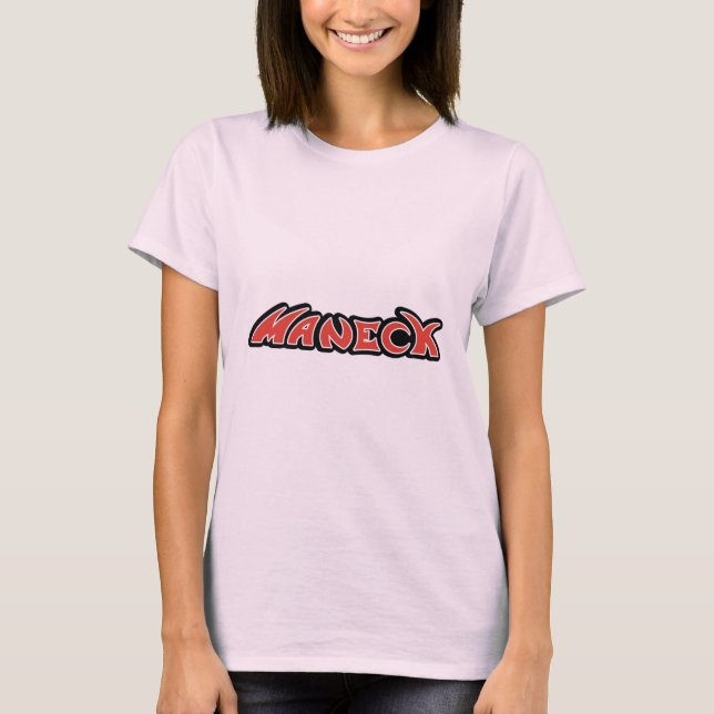 Maneck - dambaby - dockaskjorta (passar), tee shirt (Framsida)