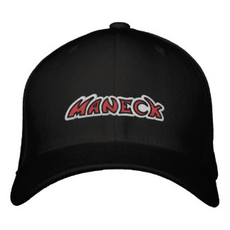 Maneck - Embroiderad maneckband.com Passande Cap Broderad Keps