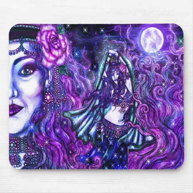 Månedansare Mousepad Musmatta (Framsidan)