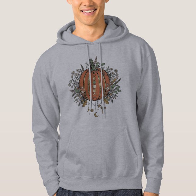 Månefas-pumpa Hoodie (Framsida)
