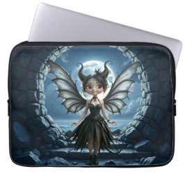Månefödd Liten Skugga, den söta gotiska feen Laptop Fodral
